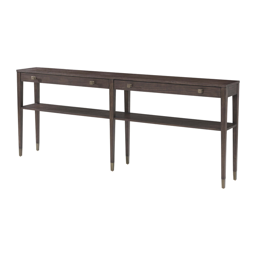 Brunel Marble Top Console Table