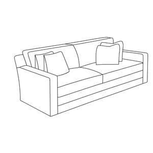 Mid Size Sofa